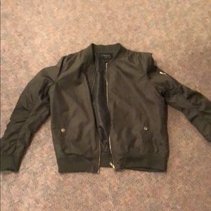 Green Bomber Jacket